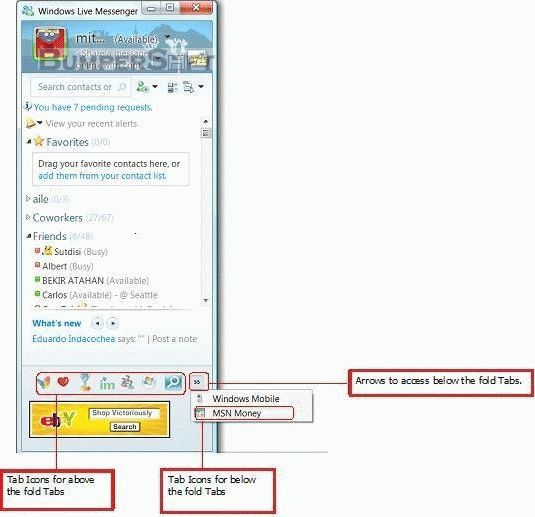Windows Live Messenger Screenshot