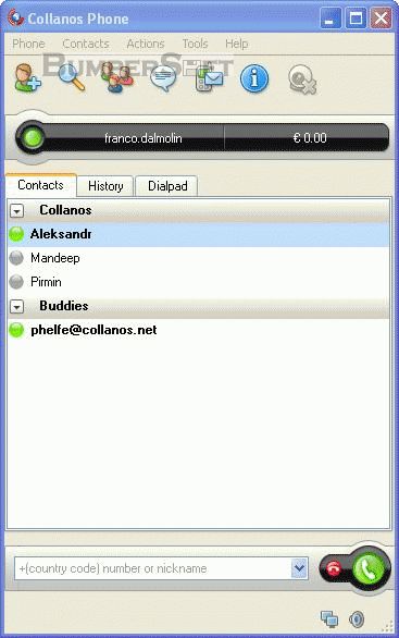 Collanos Phone (Linux) Screenshot