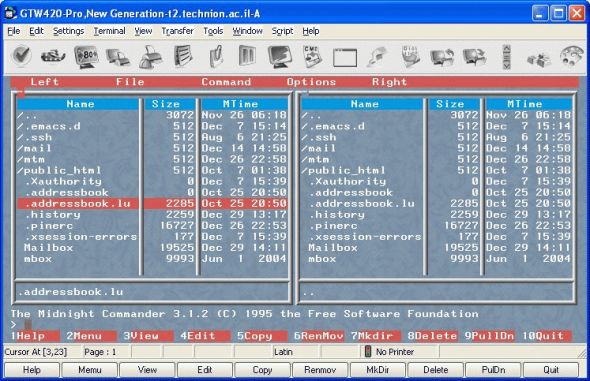 GTW420-Pro Screenshot