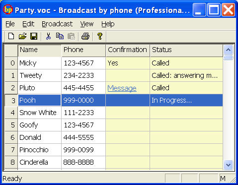 BroadcastByPhone Screenshot