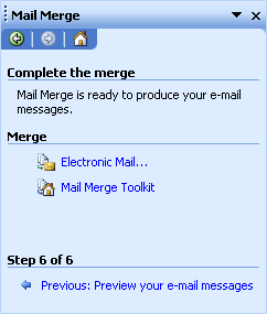Mail Merge Toolkit Screenshot