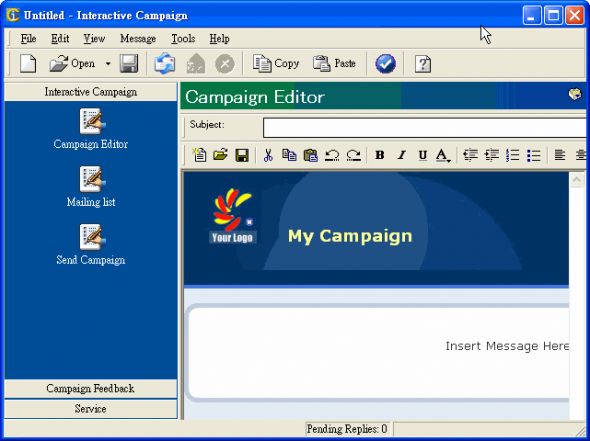 Interactive Campaign Screenshot