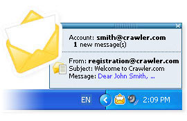 Crawler Email Notifier Screenshot