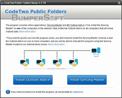 CodeTwo Public Folders Screenshot
