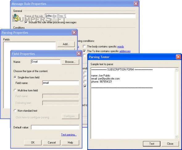 Xtreeme MailXpert Standard Edition Screenshot