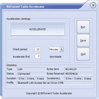 BitTorrent Turbo Accelerator Screenshot