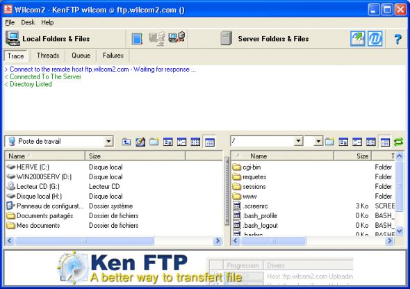 KenFTP Screenshot