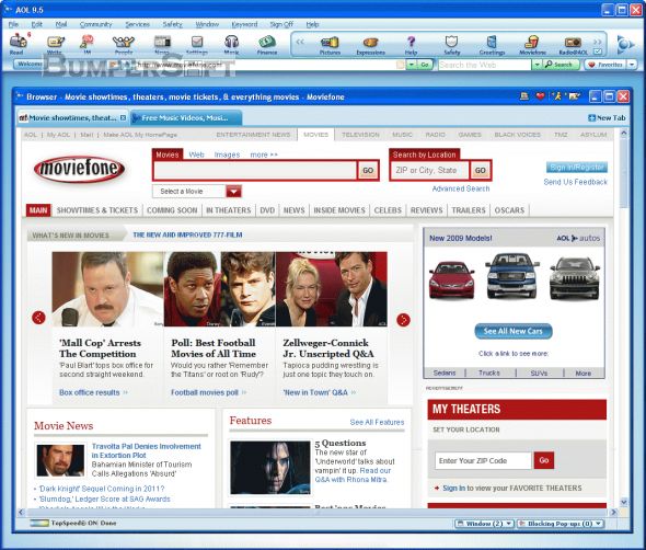AOL Desktop (formerly America Online) Screenshot