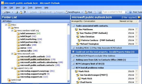 MAPILab NNTP for Outlook Screenshot
