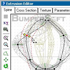 Extrusion Editor Screenshot