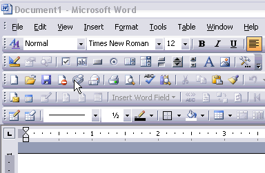 WinFax PRO Macro for Word XP/2000/2003 Screenshot