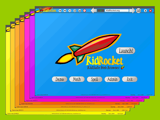 KidRocket Browser Screenshot