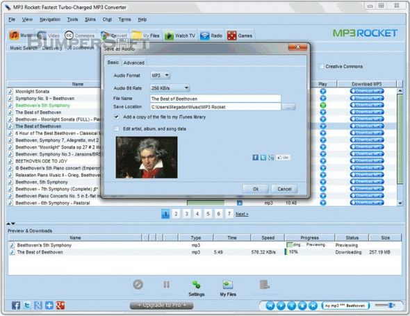 MP3 Rocket Screenshot