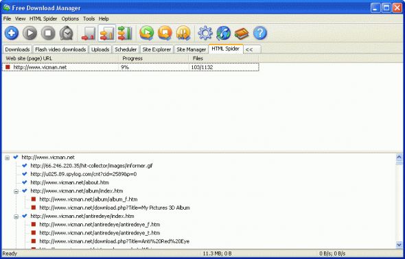 Free Download Manager (FDM) Screenshot