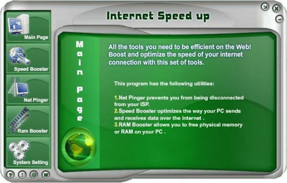Internet Speed up Screenshot