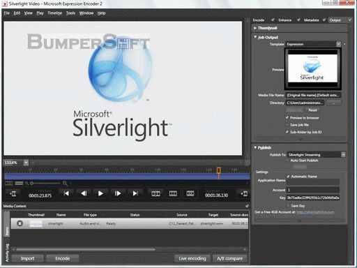 Microsoft Silverlight 4 Screenshot