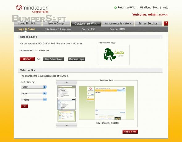 MindTouch (formerly DekiWiki) Screenshot