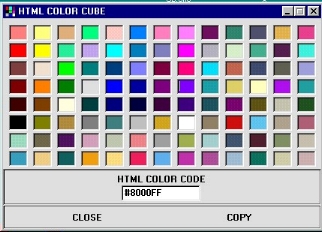 Html Color Cube Screenshot