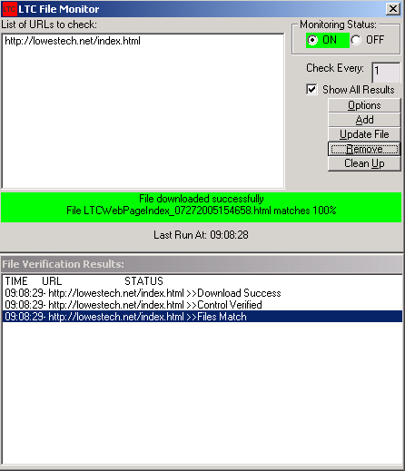 File Monitor Screenshot