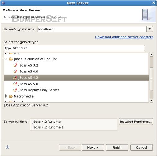 JBoss Application Server Screenshot
