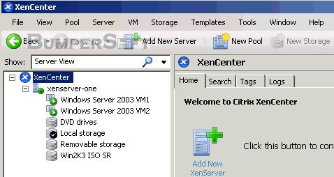 Citrix XenServer Screenshot