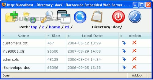 BarracudaDrive Screenshot