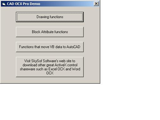 CAD OCX Pro Screenshot