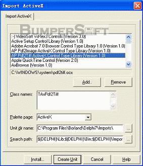 PDF to TIFF SDK/COM Server License (AP Pdf2Tiff ActiveX Control) Screenshot