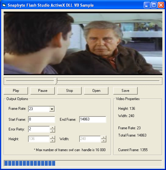 SnapByte Flash Studio ActiveX DLL Screenshot