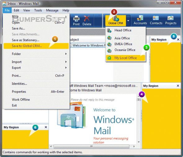 Add-in Express .NET for Outlook Express Screenshot