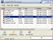 PDF Encrypt COM/SDK Screenshot