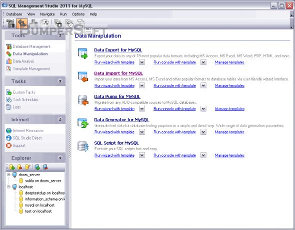 SQL Management Studio for MySQL Screenshot