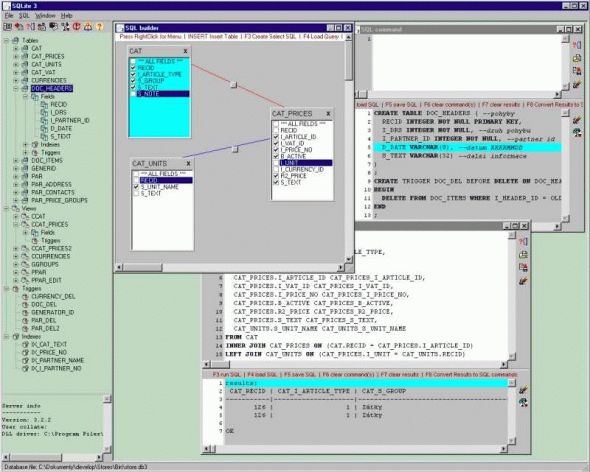 SQLite3 Database Manager LITE Screenshot