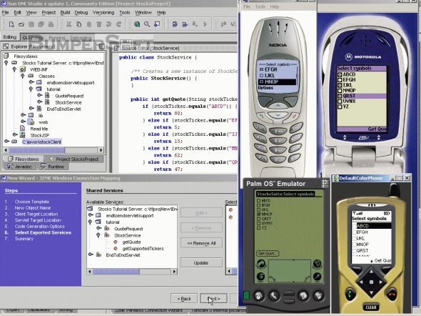 Java Micro Edition SDK (Java ME SDK) Screenshot