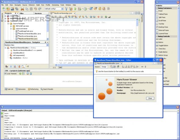 NetBeans IDE Screenshot