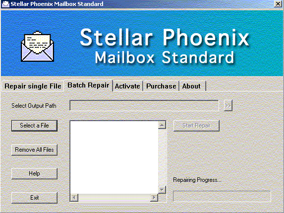 Stellar Phoenix Mailbox - Exchange Desktop Screenshot