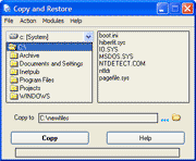 Copy and Restore Screenshot