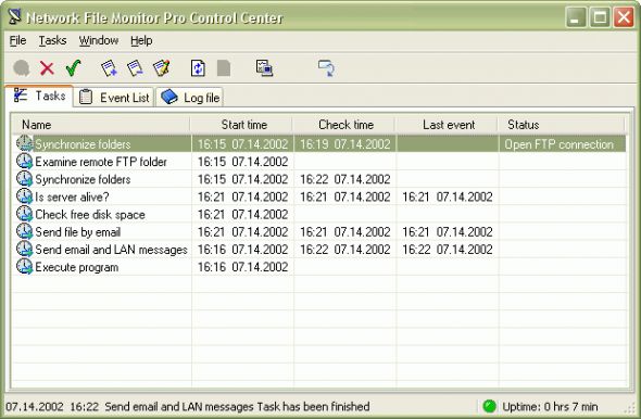 Network File Monitor Pro Screenshot