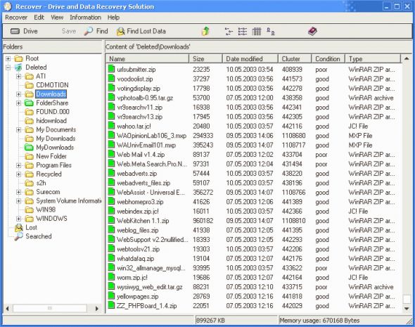 Recover - Drive & Data Recovery Screenshot