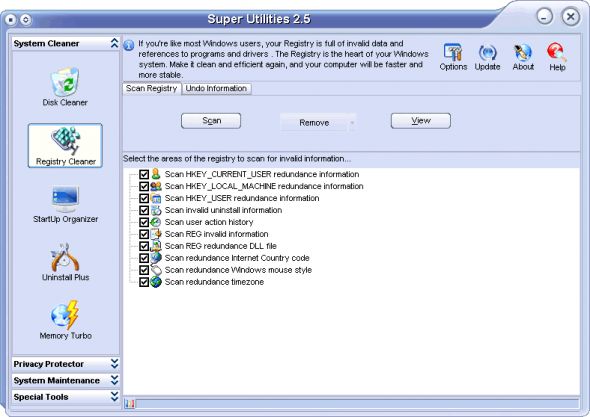 Super Utilities Screenshot