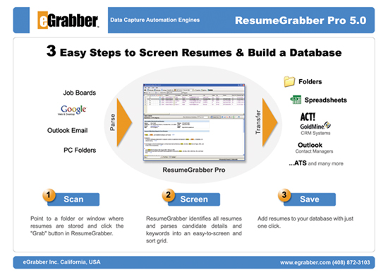 ResumeGrabber Pro Screenshot