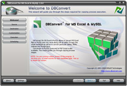 DBConvert for MS Excel & MySQL Screenshot