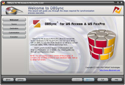 DBSync for MS Access & FoxPro Screenshot