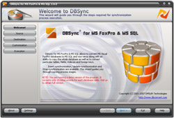DBSync for FoxPro & MSSQL Screenshot