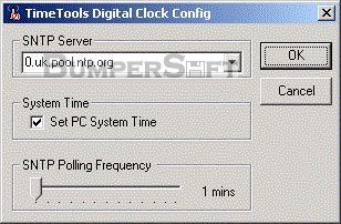 TimeTools Digital Clock Screenshot