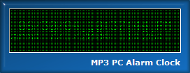 MP3 PC Alarm Clock Screenshot