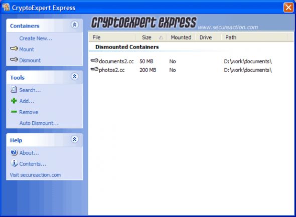 CryptoExpert Express Screenshot