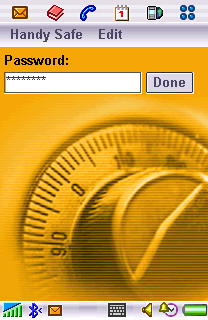 Handy Safe for Symbian UIQ 2.x Screenshot