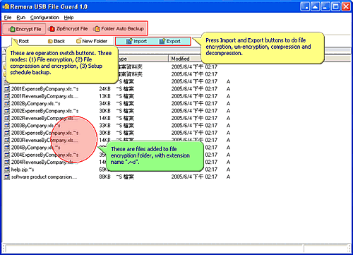Remora USB File Guard Pro Screenshot