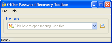 Office Password Recovery Toolbox Screenshot
